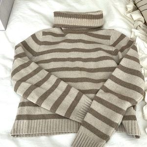 Madewell Cashemere Cropped Turtleneck